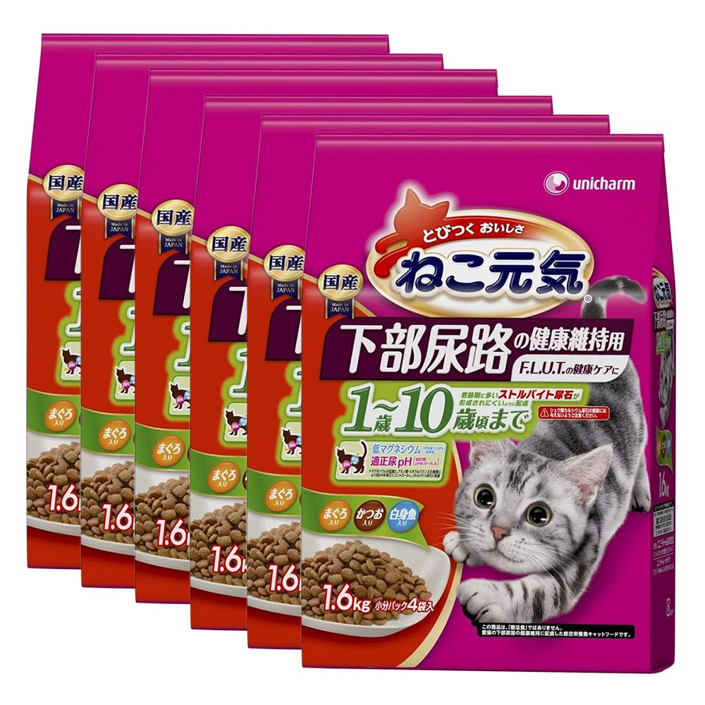 キャットフード　下部尿路の健康維持用　１ー１０歳頃まで　１．６ｋｇ　（４００ｇX４袋）　６袋入り　ＣＲＣ35―15―88―30―00