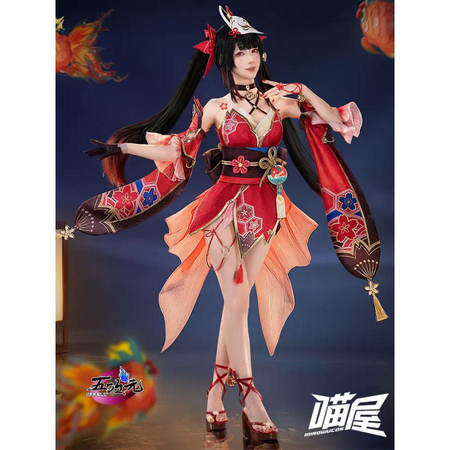 三分妄想　崩壊スターレイル　コスプレ　スタレ　花火　はなび　衣装　ウィッグ　靴　仮面　追加可