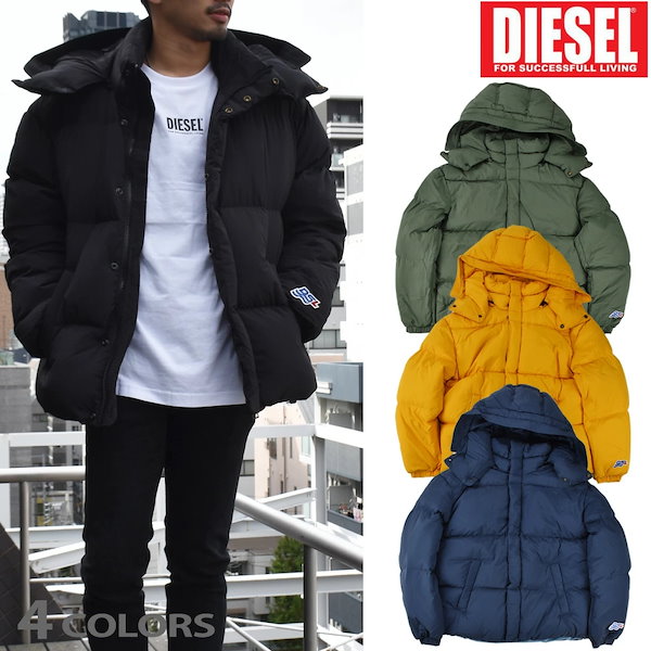 [Qoo10] DIESEL ディーゼル ダウンジャケット メンズ ブ