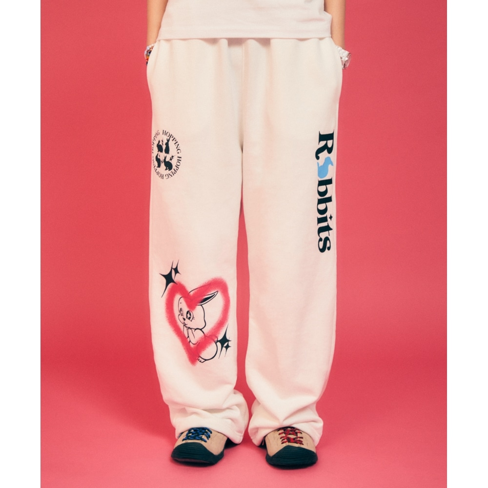 VISION StreetWEAR VSW ラビットパンツ ホワイト