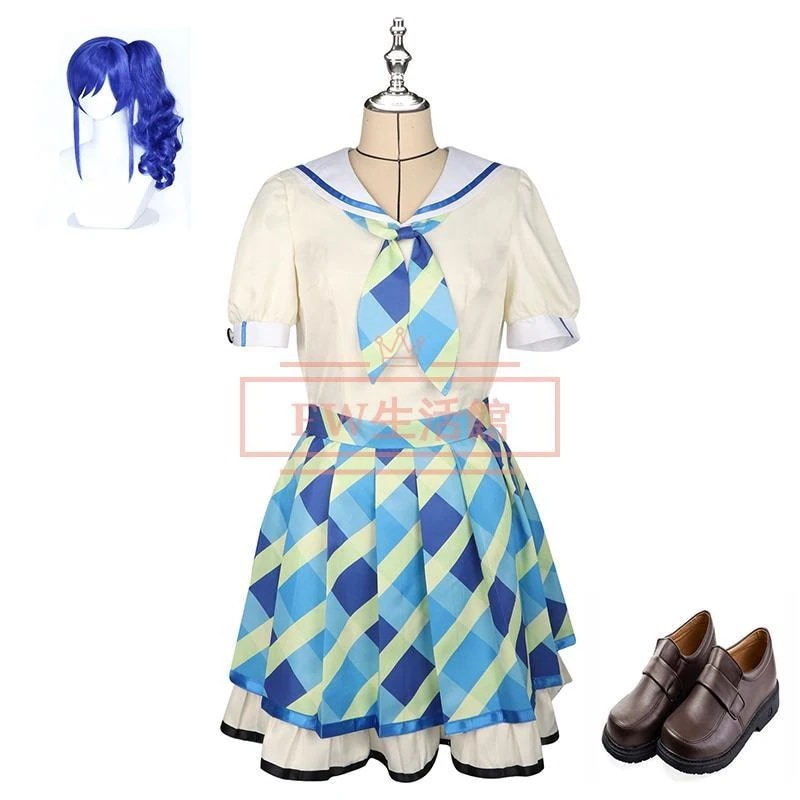 アイカツ！アイドルカツドウ！霧矢あおい コスプレ衣装 ウィッグ 演出服 アニメ ゲーム ハロウィン cos 変装 6,678円