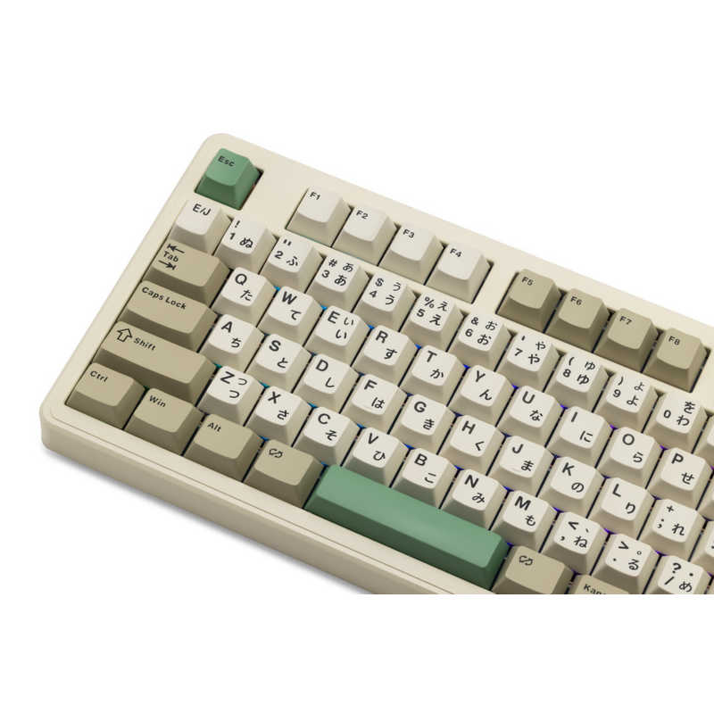 KIBU　キーボード Impact 80 JIS Ultra(日本語配列) Forest(Frost Switch) ［有線・ワイヤレス / Bluetooth・USB］　SA-IP80JU-FE-F