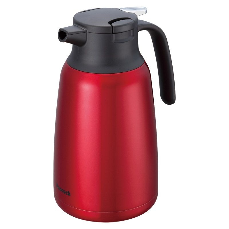 ステンレスポット1.5L レッド AHR-150R