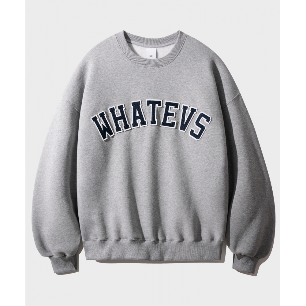TWN ホワット・イヴ・スウェットシャツグレー HHMT3522