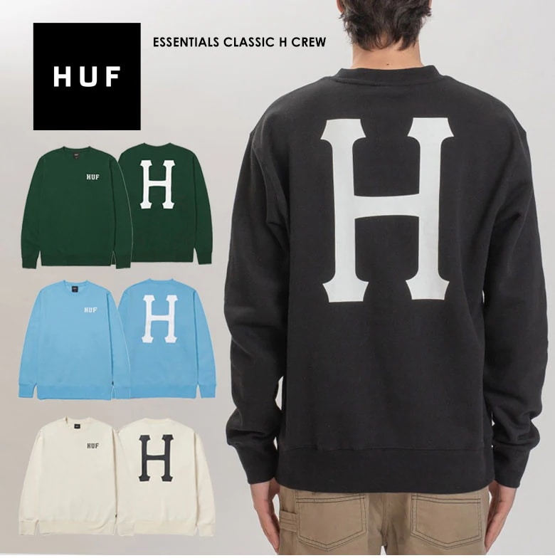 ESSENTIALS CLASSIC H CREW トレーナー スウェット PF00466 長袖 レディース ロゴ クルーネック 秋 冬 ギフト プレゼント 7,453円