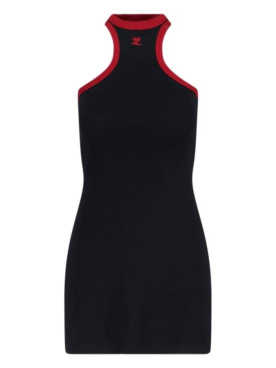 COURREGES Women Mid Skirts 125JRO577JS0203 B087 Black