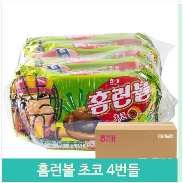 チョコ菓子 ヘテ ホームランボール チョコ4バンドル 164g 12入り 大人のおやつ