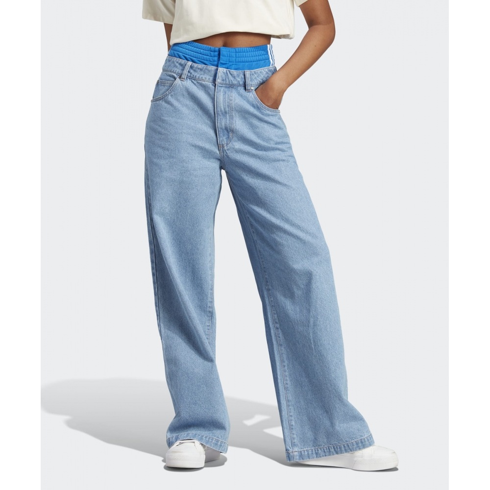 ADIDASボクサーデニムパンツ - ブルー/ IN0273