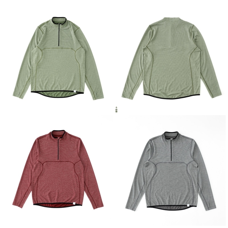 【CAYL】 25FW LIVE WOOL MIX HALFZIP : 3COLORS