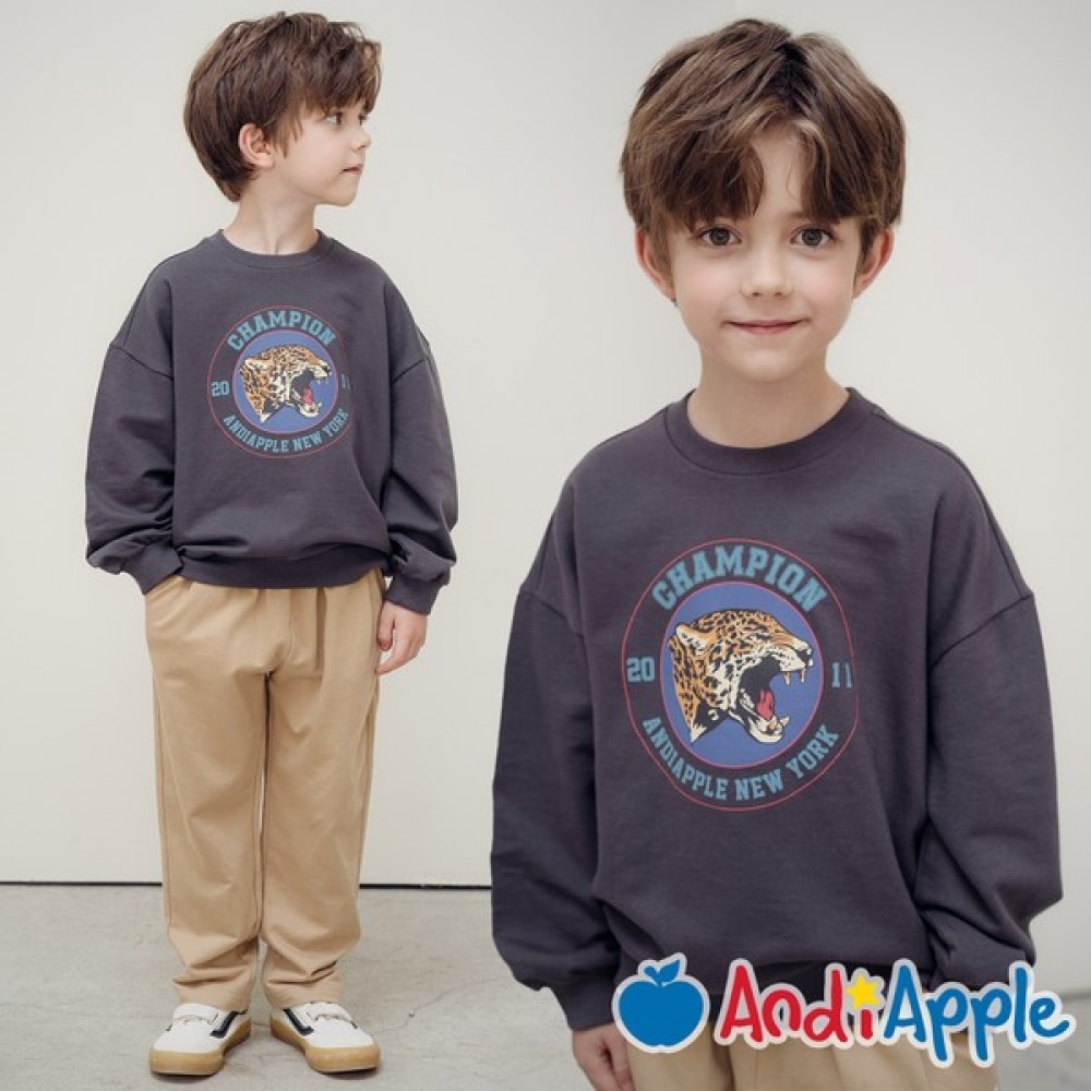 [アンディアップル] ワイルドジャガープリーツバギートップ＆ボトム