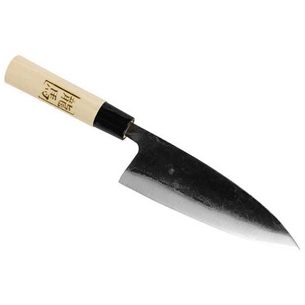 藤原産業 龍馬 黒打出刃庖丁 165MM