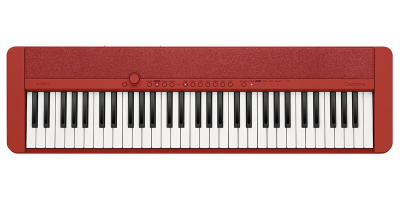カシオ CT-S1RD 61鍵キーボード（レッド） CTS1RD