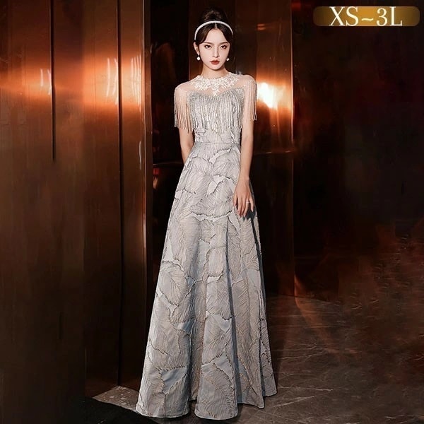 ドレス 大人 ピアノ 発表会 ロングドレス 演奏会 演奏会用ドレス ピアノ発表会 結婚式 高校生 パーティードレス 演奏会ドレス 大きいサイズ 母親 コンクール イブニングドレス ロング 大きいサイズ