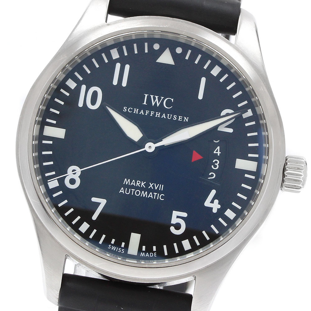 IWC IWC SCHAFFHAUSEN IW326501 パイロットウォッチ マークXVII デイト 自動巻き メンズ _923361【中古】
