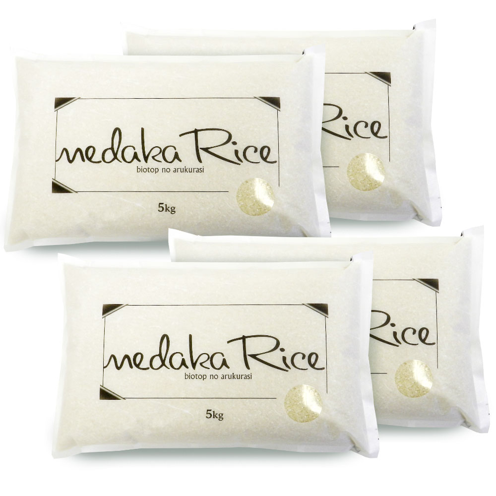 令和6年 はえぬき 20kg (5kgｘ4袋) めだか米 山形県産