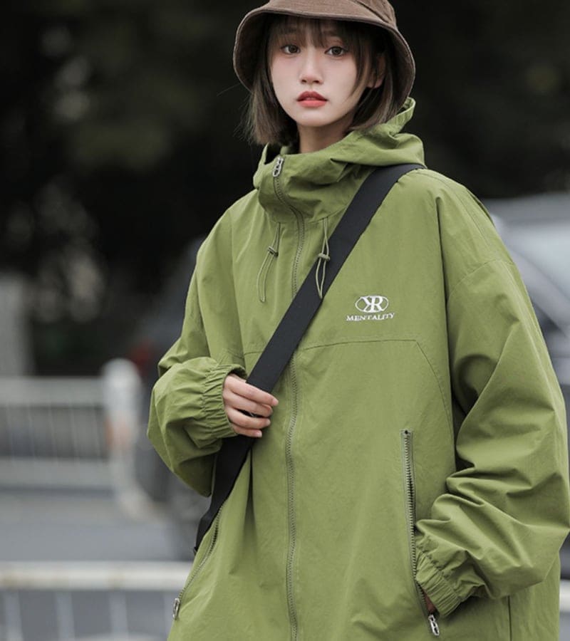 スタイルアップ シルエット フーディー ブルゾン アウター フード付き レディース パーカー サイズ ゆったり ライク カジュアル ストリート フル ファッション カジュアル きれいめ夏秋冬