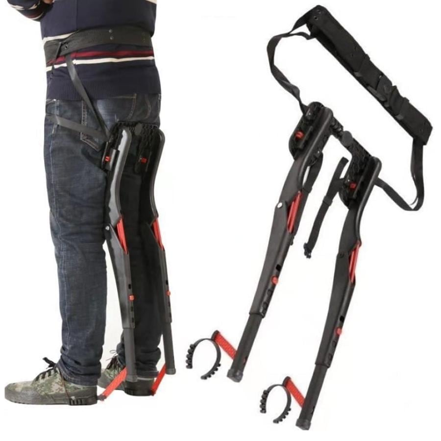 調節可能なチェアレスポータブルウェアラブルインビジブルチェアエルゴノミクス軽量チェア折りたたみ式フィッシングスツールアウトドアキャンプ/ハイキング/