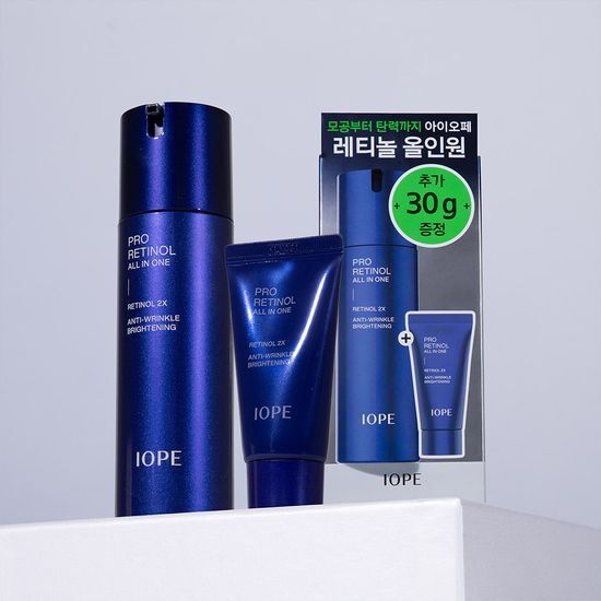 イオペ マン プロ レチノール オールインワン 120ml キット(+30ml) 4,897円