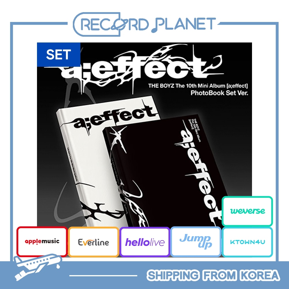 ONLINE特典+ 2種セット THE BOYZ - The 10th Mini Album [a effect]