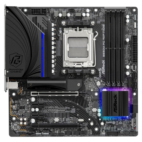 ASRock B650M PG RIPTIDE AMD B650 Socket AM5 Micro-ATX Motherboard