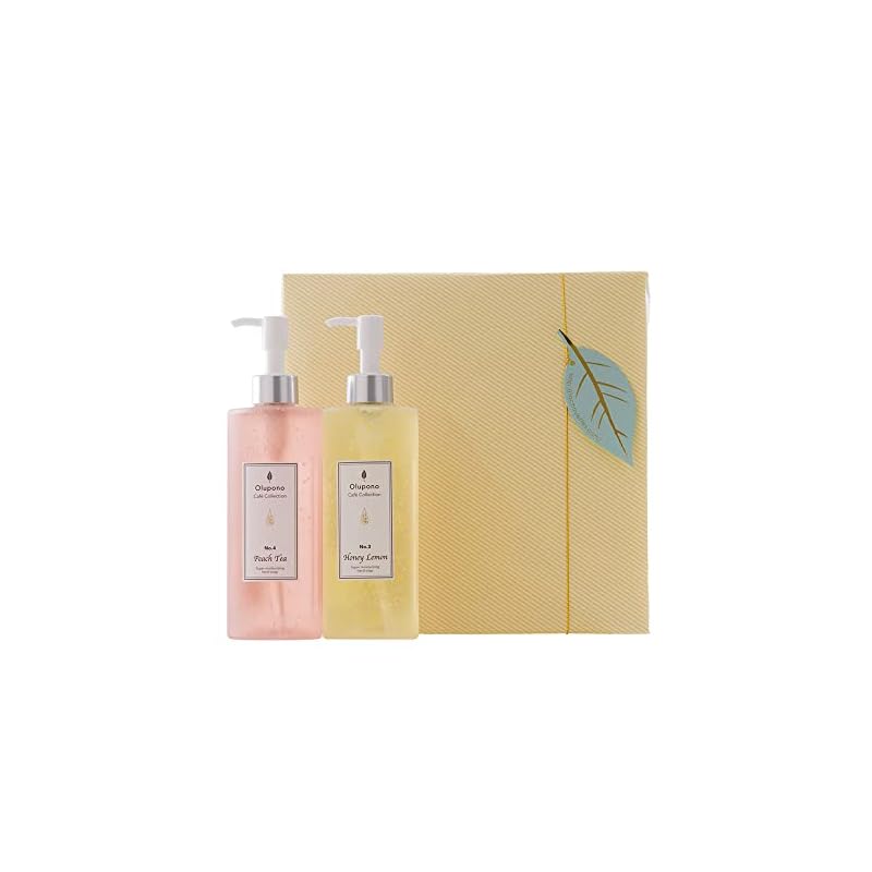オルポノ カフェコレクション ギフトセット Olupono Cafe Collection GreenTea&PeachTea -250ml- 2本セット