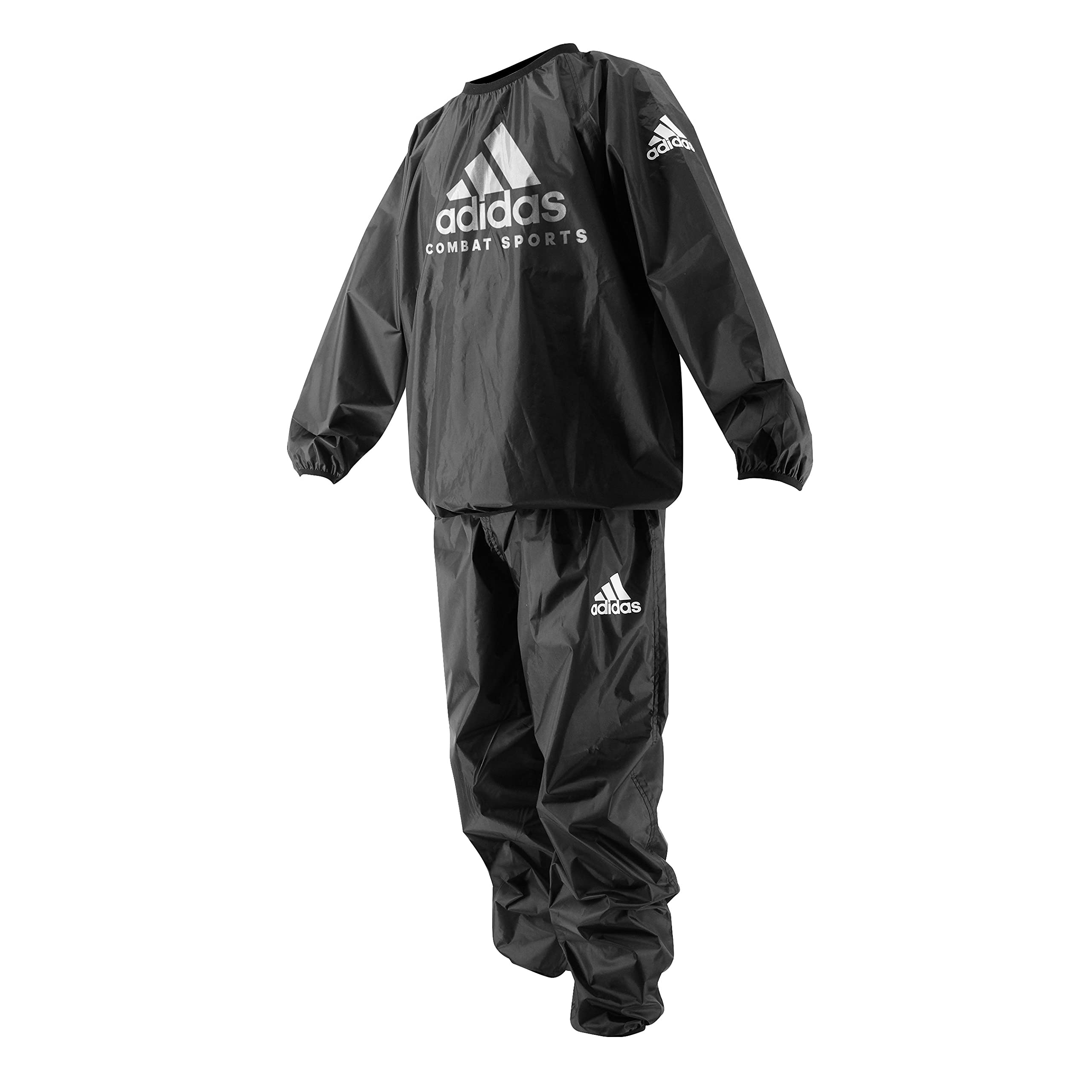 メンズ レディース SAUNA SUIT SET サウナスーツ 減量 ダイエット 発汗 軽量 プルオーバー ロングパンツ セットアップ 上下組 トレーニング ウェア adi-sauna-set