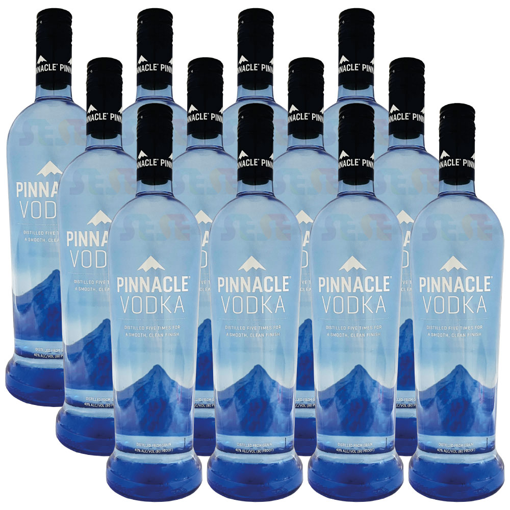 [正規品] ピナクル ウォッカ 12本セット 750ml / 40度 アメリカ PINNACLE VODKA