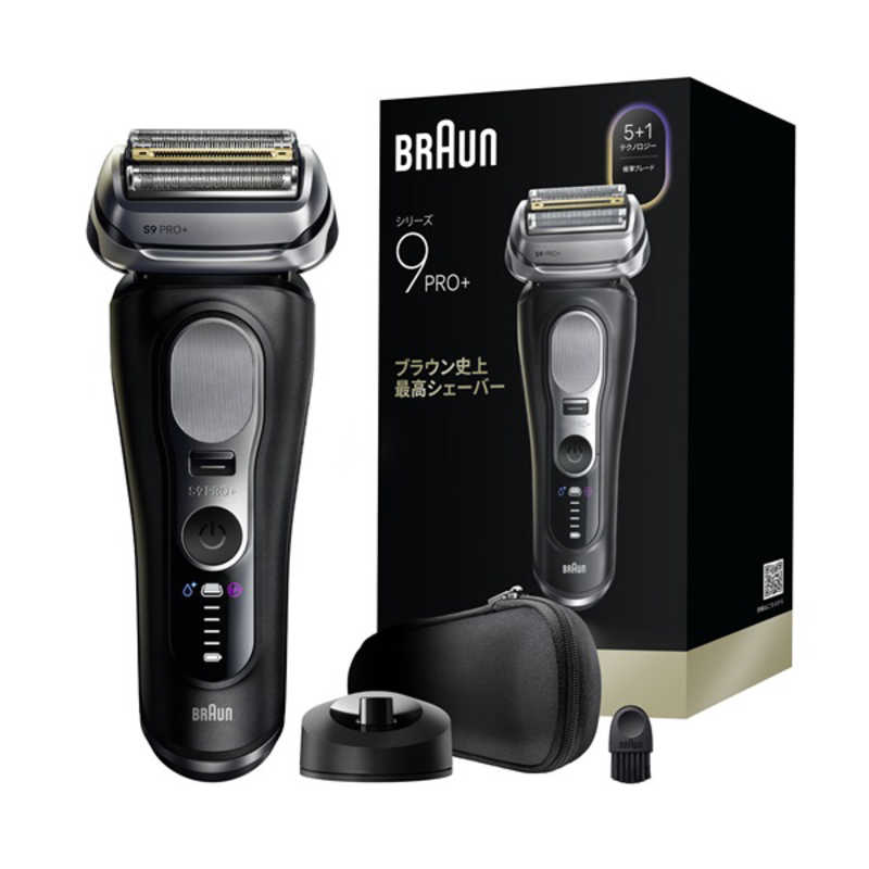 ブラウン　BRAUN　電気シェーバー シリーズ9Pro＋ 単体モデル ［4枚刃 / AC100V-240V］　9610S