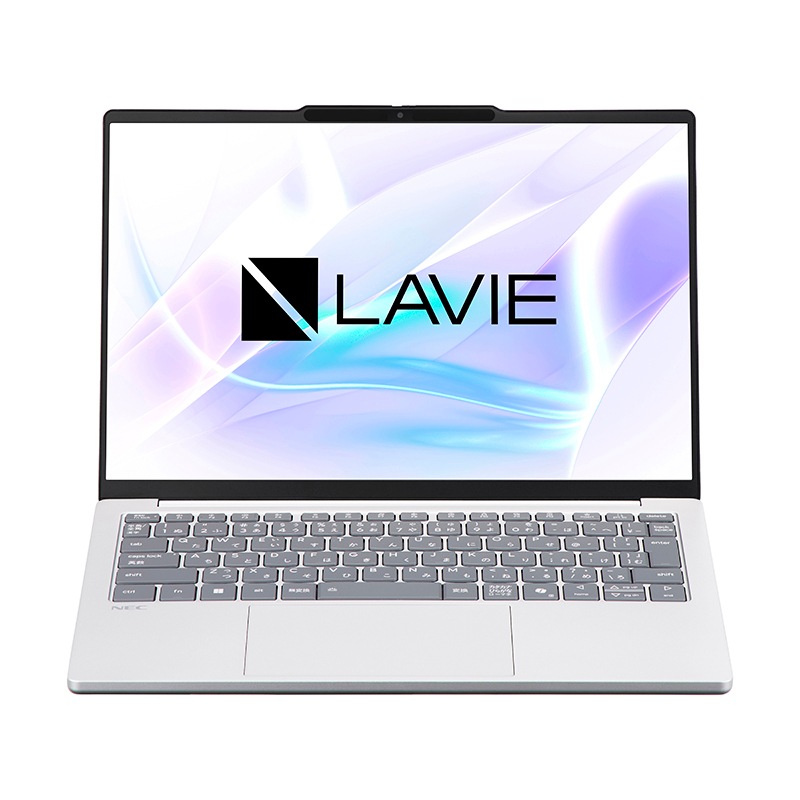 NEC ノートパソコン N1375/JAS(13.3型/Windows11/Office2024/Ryzen 7 7735HS/メモリ 16GB/SSD 512GB)ライトシルバー PCN1375J