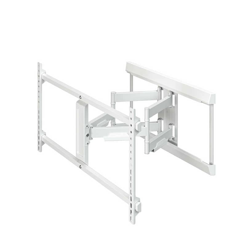 グリーンハウス　ダブルアームタイプ TV壁掛け金具 40～90インチ用　GH-WMDB-WH