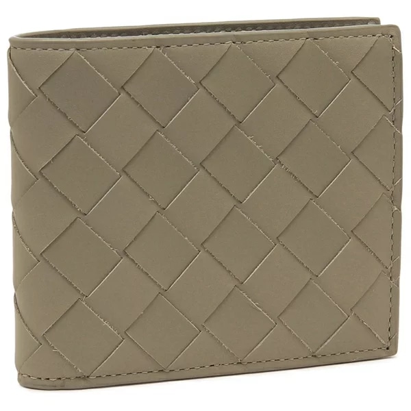二つ折り財布 ベージュ メンズ BOTTEGA VENETA 605721 VCPQ4 2919
