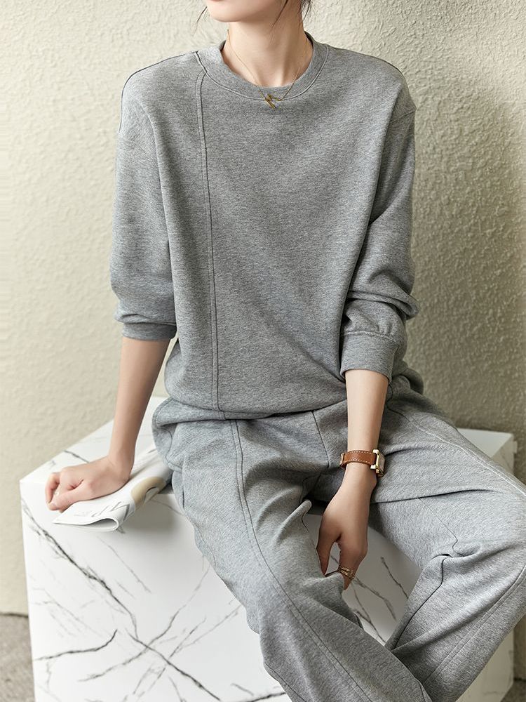 入荷涼しく楽ちんセットアップ作早春スウエットスウェットパンツ二点セットカジュアル百掛け 4,994円