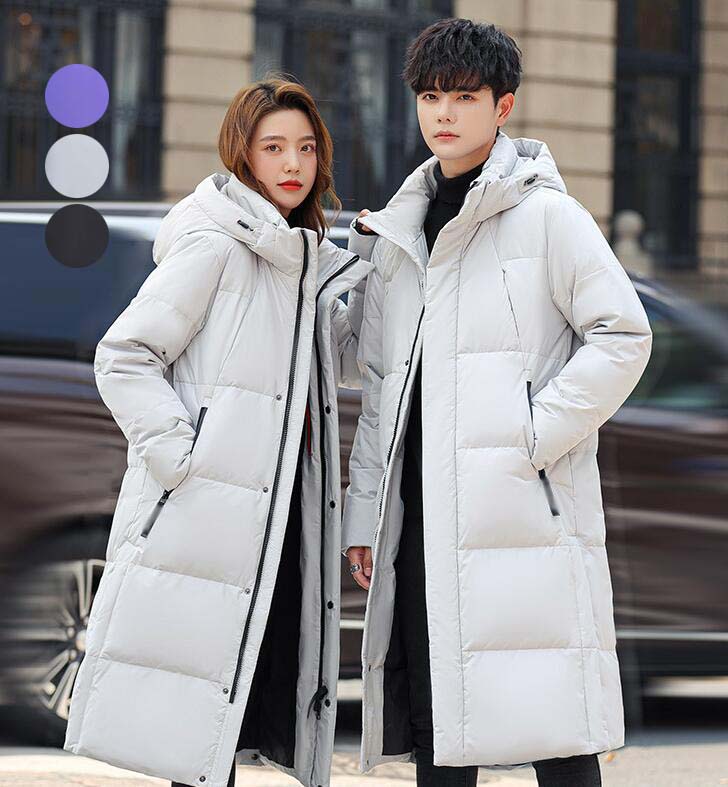【送料無料】ダウンコート お揃い メンズダウンコート 男女兼用 ダウンジャケット レディース カップル 防寒着 秋冬コート ジャケット ペアルック メンズコート フード付き 暖かい シンプル 防寒性抜 11,684円