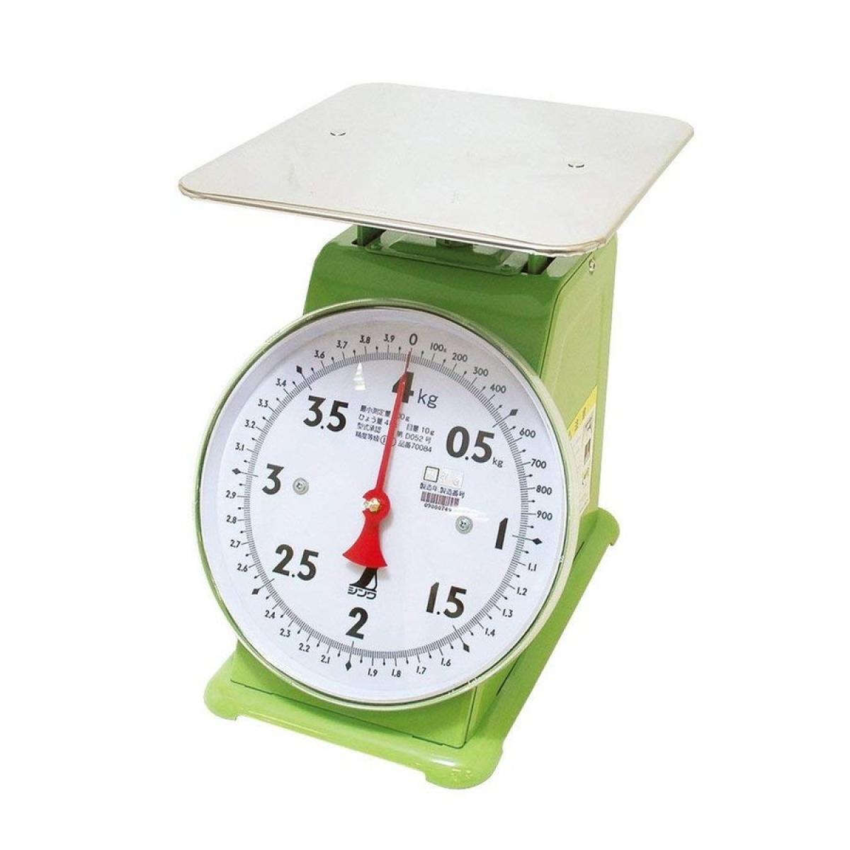 シンワ測定 上皿自動はかり 4kg 取引証明用 70084