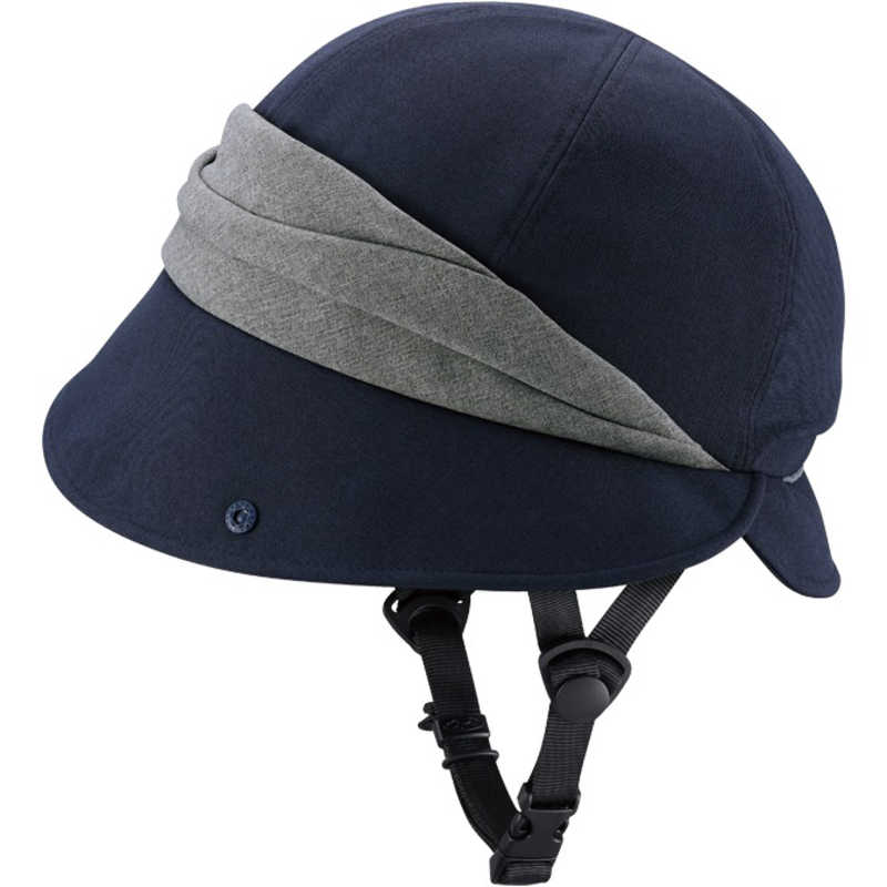 オージーケーカブト　自転車用ヘルメット シクレ TK クロッシェ(54～57cm未満) ネイビー　SICURE