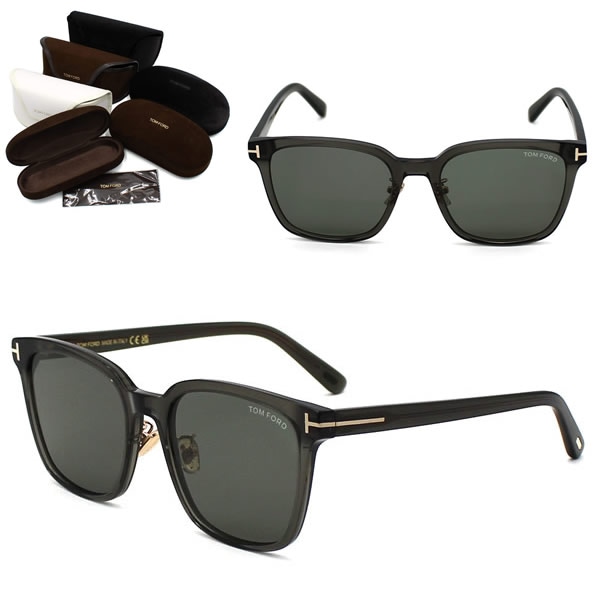 サングラス FT1286-K/S 20A 56 TF1286 EYEWEAR アジアンフィット グレー メンズ レディース ユニセックス