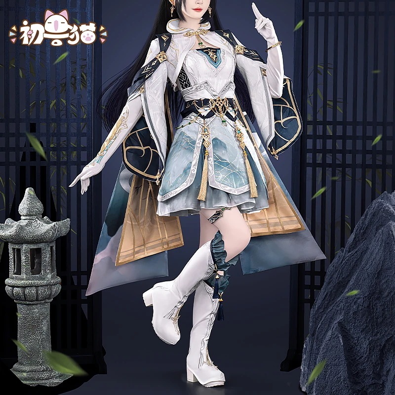 初獣猫コスメー恋と深空女主流雲挽風cos服黎深コスプレ女装主控フルセット