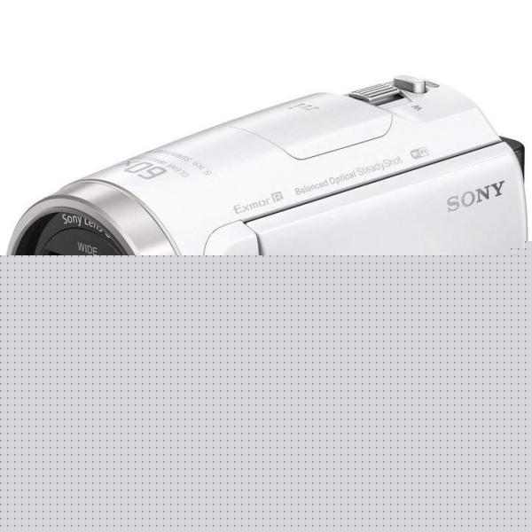 【中古】ソニー SONY ビデオカメラHDR-CX675 32GB 光学30倍 ホワイト Handycam HDR-CX675 W 45,800円