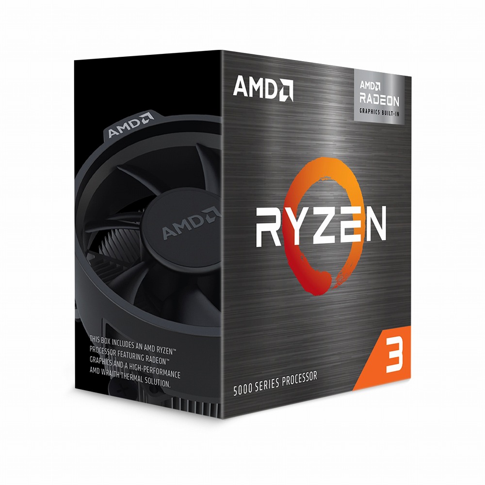 AMD（エーエムディー） 【国内正規品】AMD Ryzen 3 5300G With Wraith Stealth Cooler (4C/8T4.0GHz65WAM4ソケット) 1001000002