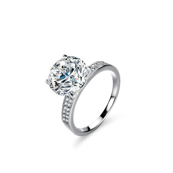 モアサナイト 4本爪 リング 指輪 レディース アクセサリー モアッサナイト 結婚指輪 高級感 記念日 誕生日 プレゼント パーティー