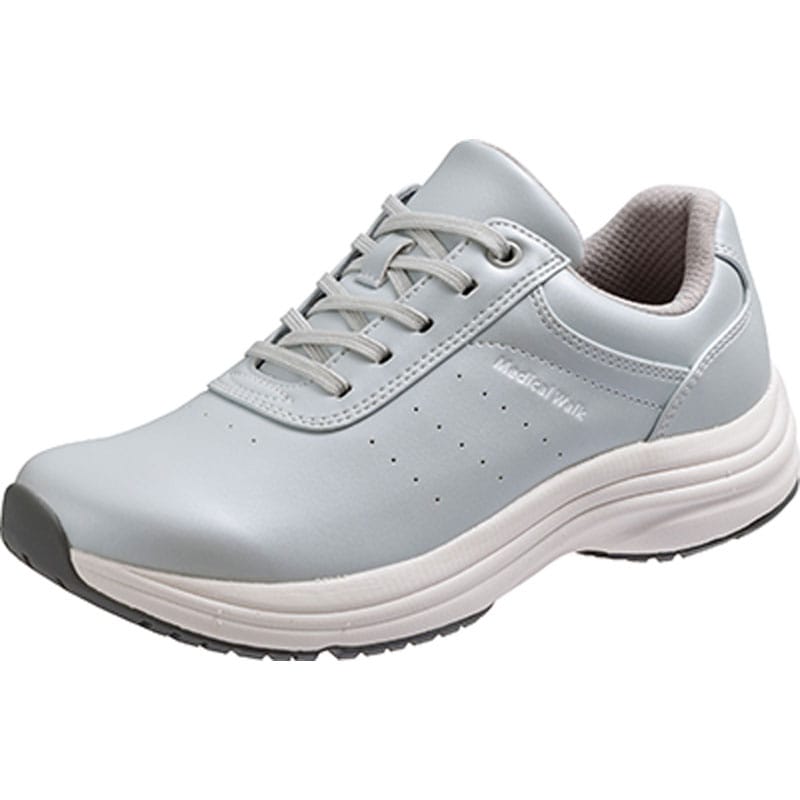 Asahi AMW WK L041 GYメタリツク アサヒメディカルウォーク シューズ (KV78572AA)