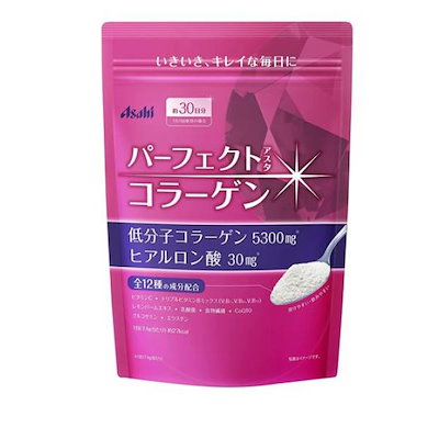 他サイト： アサヒ パーフェクトアスタコラーゲン パウダー 約30日分 225gの商品画像