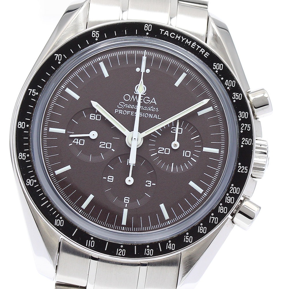オメガ OMEGA 311.30.42.30.13.001 スピードマスター プロフェッショナル ムーンウォッチ 手巻き メンズ 美品 保証書付き_895613【中古】