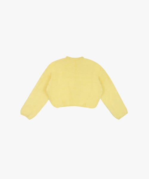 COZY CROPPED SWEATER_YELLOW