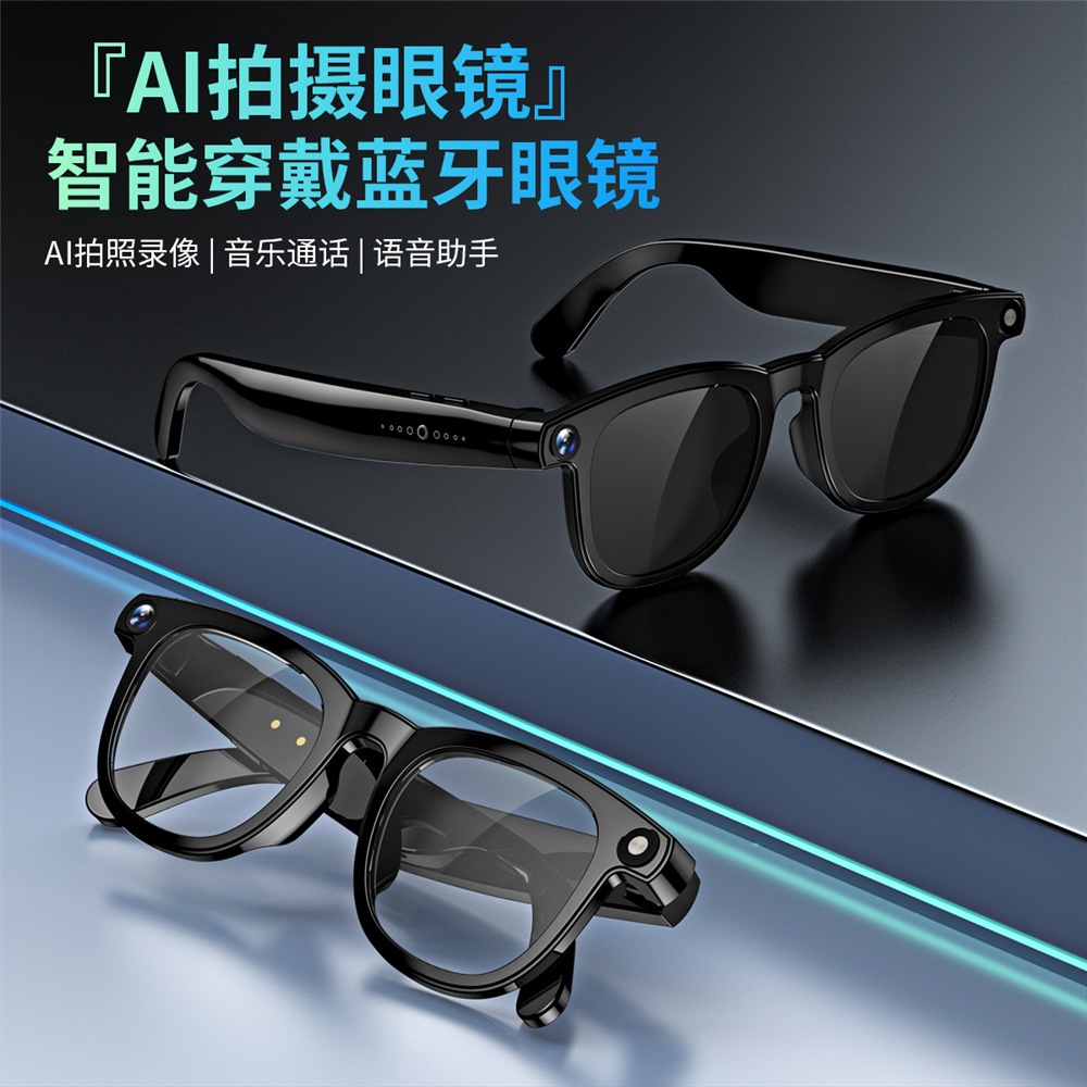Cy01ai スマートフォトグラスカメラ 8 メガピクセル Bluetooth ビデオ翻訳