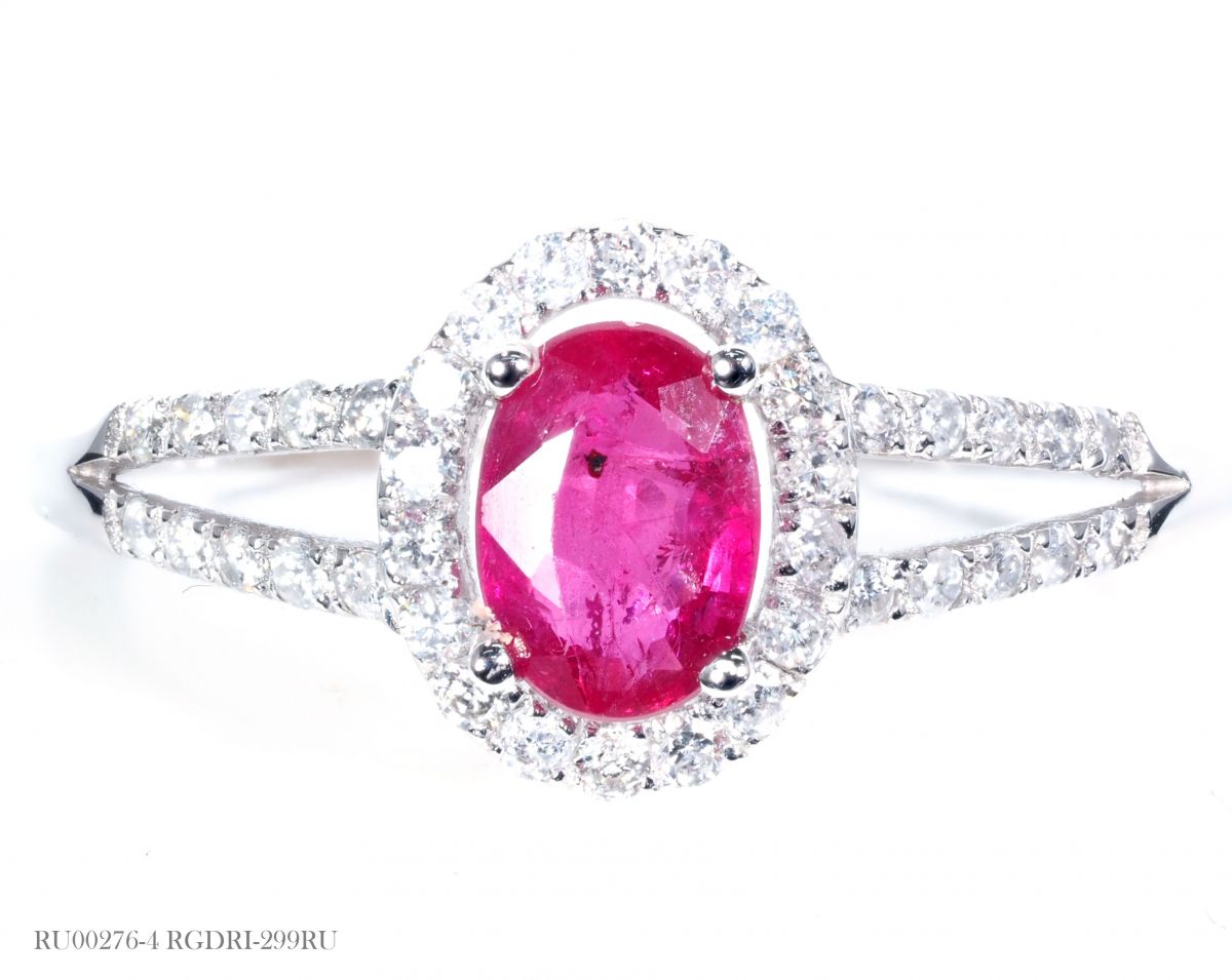 18金 天然石 ルビー ダイヤモンド リング 指輪 豪華 プレゼント 74