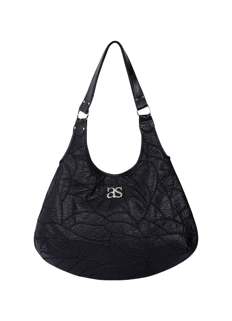 【AS"ON】 6WOL 22IL SUNCHABAESONG BECKY SHOULDER BAG / BLACK 正規品