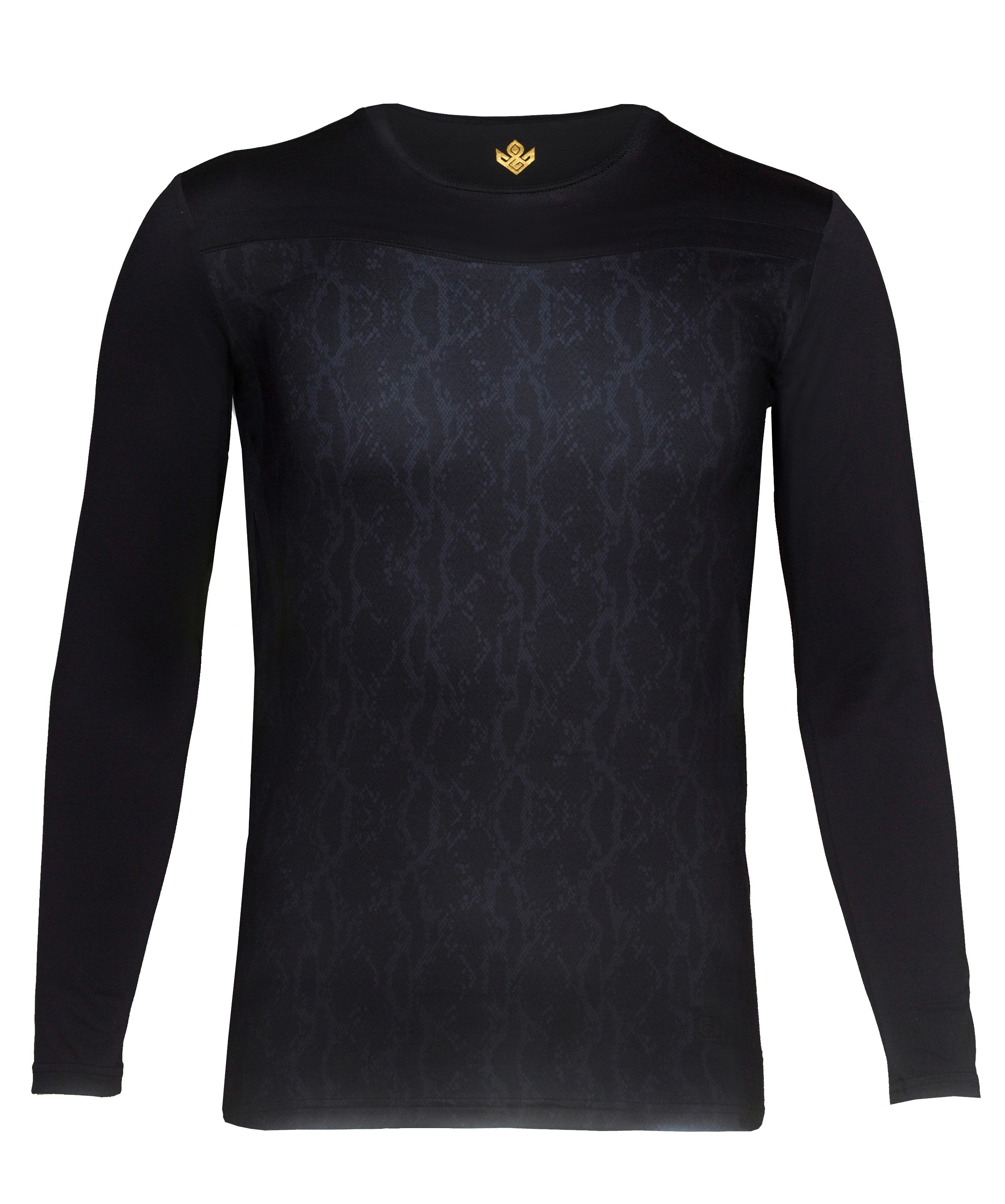 ジーニー(GINNIE) アンダーシャツ長袖 G20SP01-BLACK