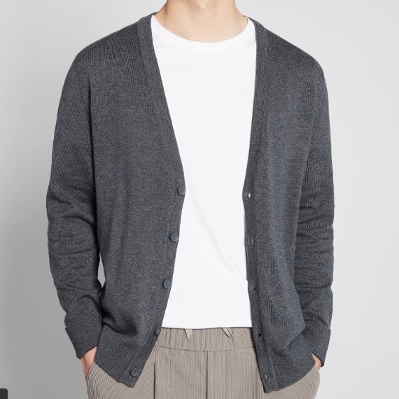 トップス カーディガン 上着 ミディアム丈 袖あり 長袖 Vネック 襟なし 前開き かわいい 大人可愛い きれいめ シンプル カジュアル 上品 おしゃれ お洒落 レトロ 大人女子 こなれ感 ラフ