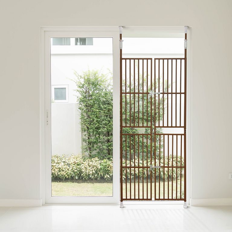 ペット高さ調節対応 205285cm ドア ケージ 取付幅8591cm 留守番 保護 ネコ